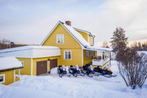 Gemütliches Ferienhaus in der Wildnis Lapplands